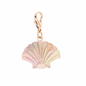 🐚 IRIDESCENT SEASHELL CLIP ON CHARM 🐚